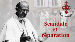 Sermon : Scandale et réparation.