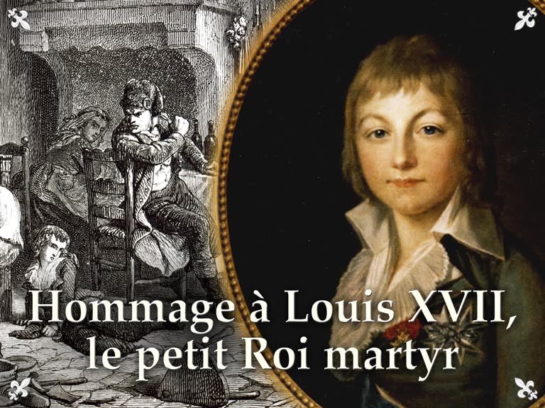Hommage à Louis XVII, le petit roi martyr