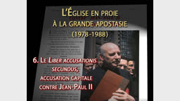 Liber accusationis secundus, accusation capitale contre Jean-Paul II.