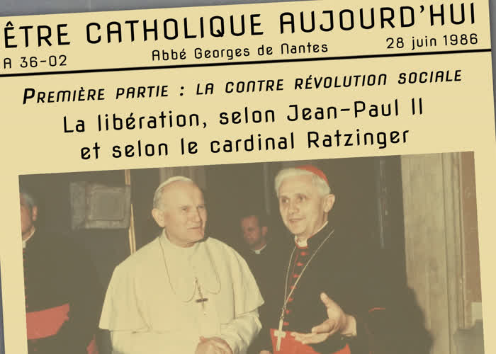 1. La libération, selon Jean-Paul II et selon le cardinal Ratzinger.