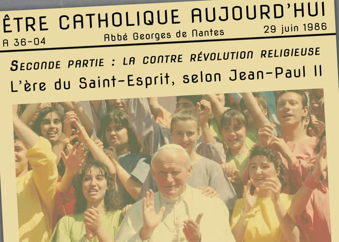 1. L’ère du Saint-Esprit, selon Jean-Paul II.
