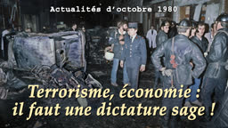 Terrorisme, économie : il faut une dictature sage !