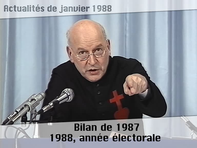 Bilan de 1987 – 1988, année électorale.
