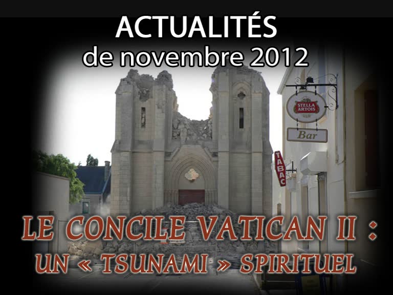 Le concile Vatican II : un « tsunami  » spirituel.