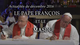 Le pape François et le Masdu.