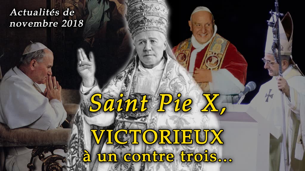 Saint Pie X, victorieux à un contre trois…