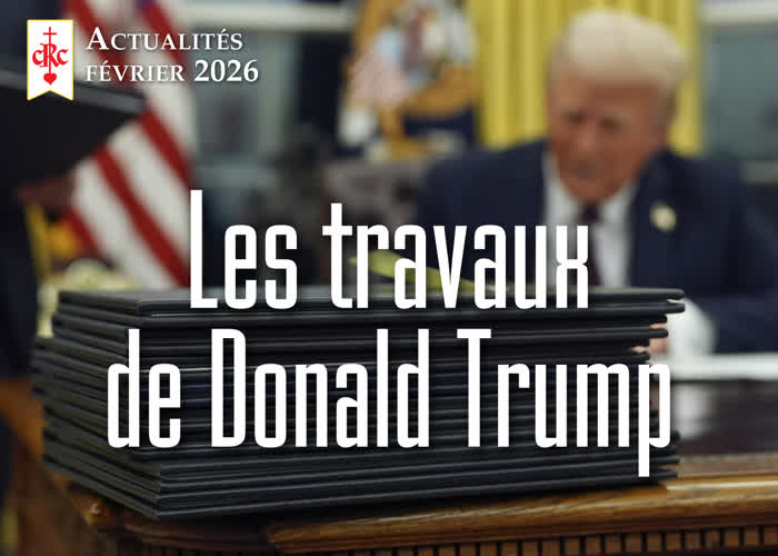 Les travaux de Donald Trump.