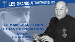 Le maréchal Pétain et les corporations