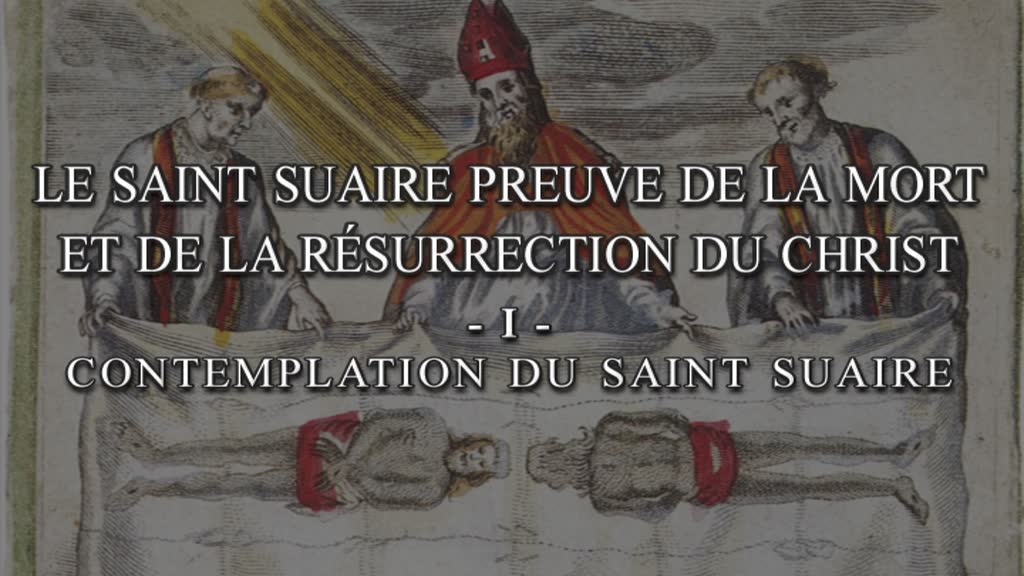 Contemplation du Saint Suaire.