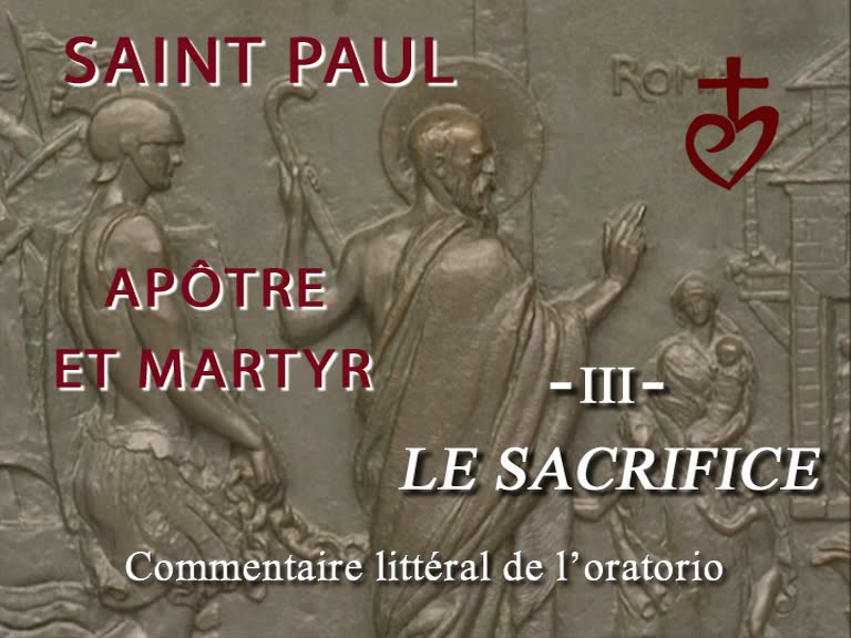 Saint paul, apôtre et martyr
III. Le sacrifice