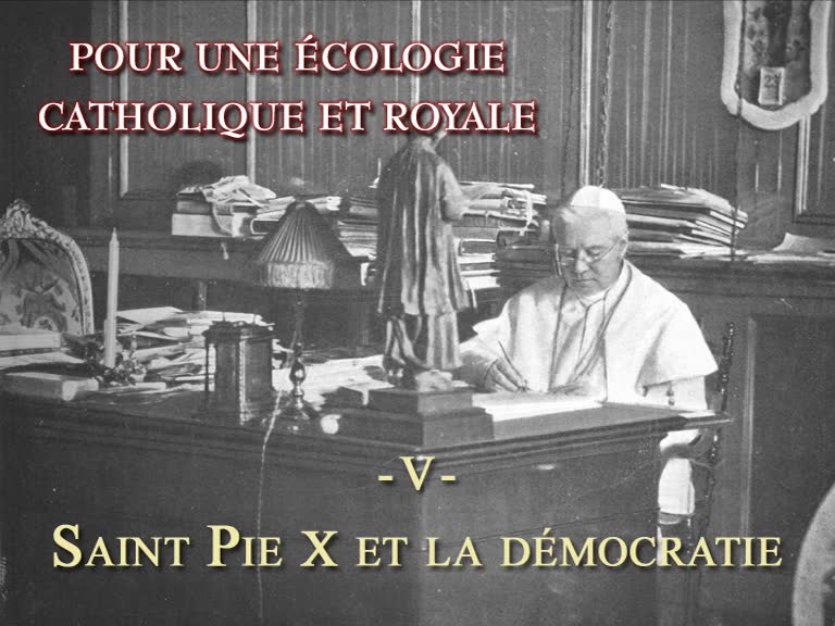 Saint Pie X et la démocratie.