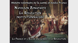 Napoléon Bonaparte :
La Révolution institutionnalisée