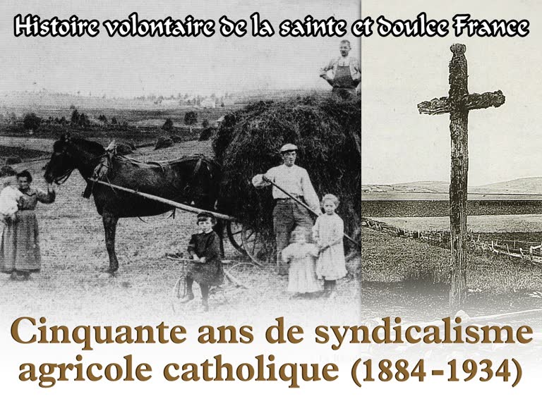 Cinquante ans de syndicalisme agricole catholique
(1884-1934)