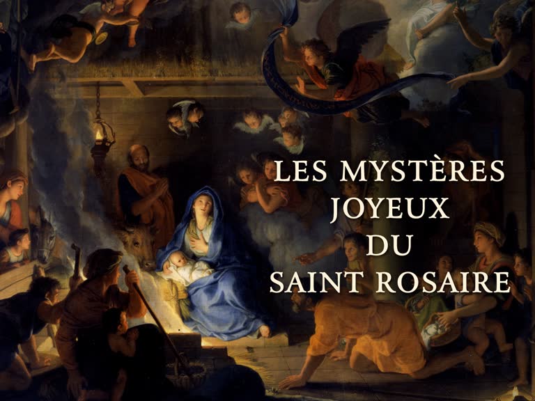 Les Mystères joyeux du saint Rosaire
