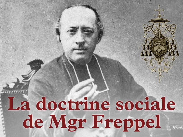 La doctrine sociale de Mgr Freppel