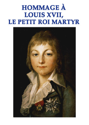 Hommage à Louis XVII, le petit roi martyr
