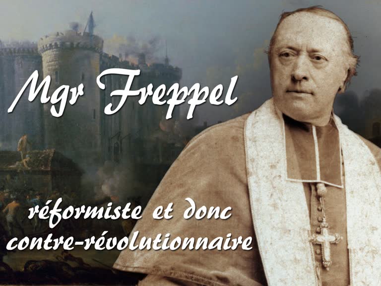 Mgr Freppel, réformiste et donc contre-révolutionnaire
