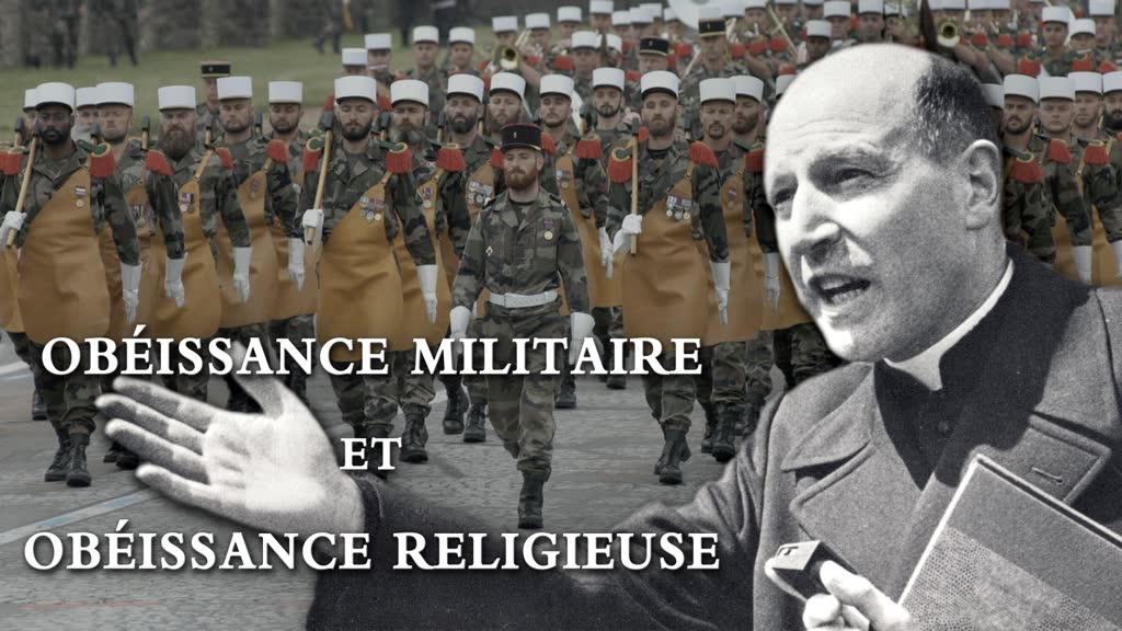 Obéissance militaire et obéissance religieuse