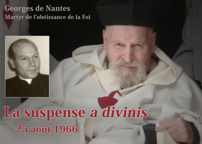 La suspense a divinis (25 août 1966).