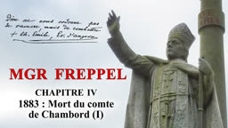 Chapitre IV : 1883 : Mort du comte de Chambord (I).