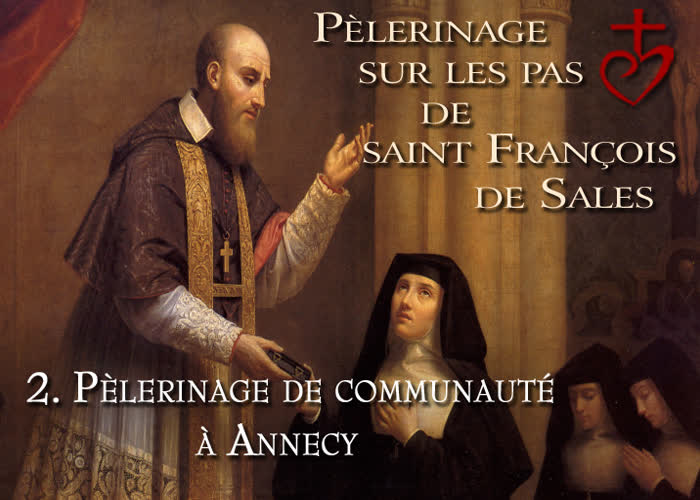 Pèlerinage de communauté à Annecy.