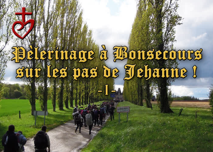 Domrémy, Vaucouleurs, Chinon, Orléans et Reims.