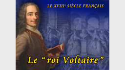 Le “ roi Voltaire ”.