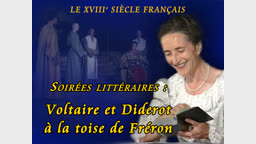 Soirées littéraires : Voltaire et Diderot à la toise de Fréron.