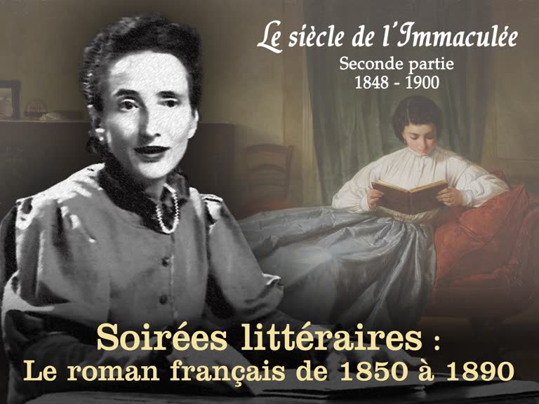 Soirées littéraires : Le roman français de 1850 à 1890.