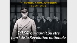 1934, qui aurait pu être l’an I de la Révolution nationale.