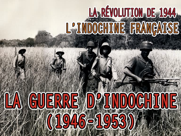 La guerre d’Indochine (1946-1953).
