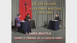 Théâtre : Karol Wojtyla devant le tribunal de la cause des saints.