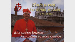 Le cardinal Ratzinger à la conquête du trône pontifical.