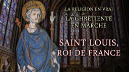 Saint Louis, roi de France.