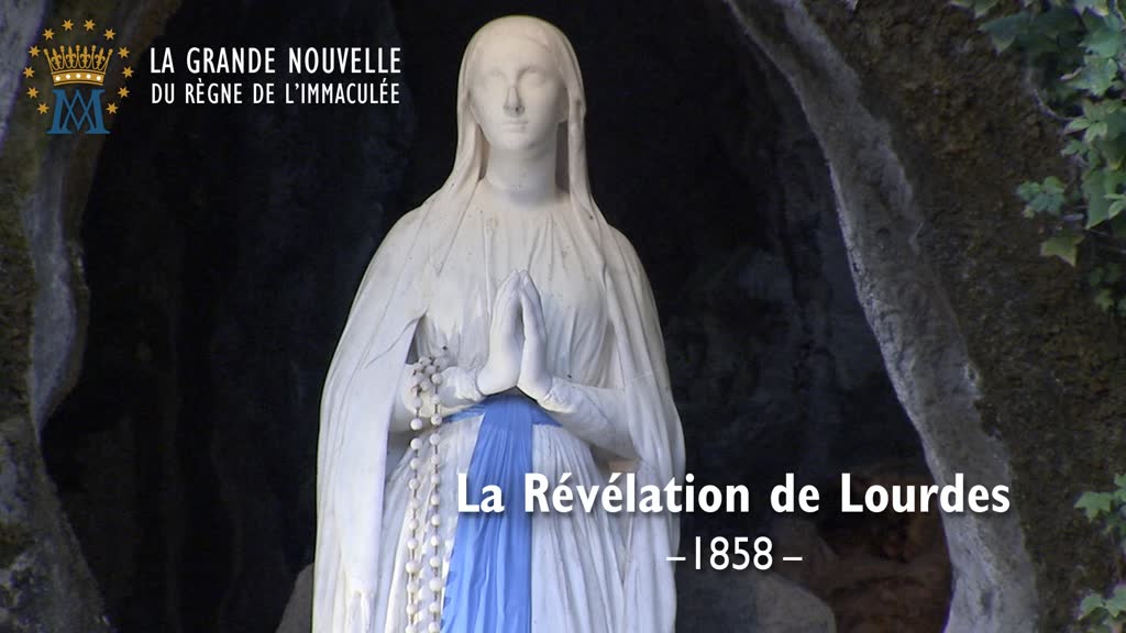 La Révélation de Lourdes (1858).