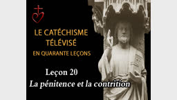 Leçon 20 : La pénitence et la contrition (12 février).