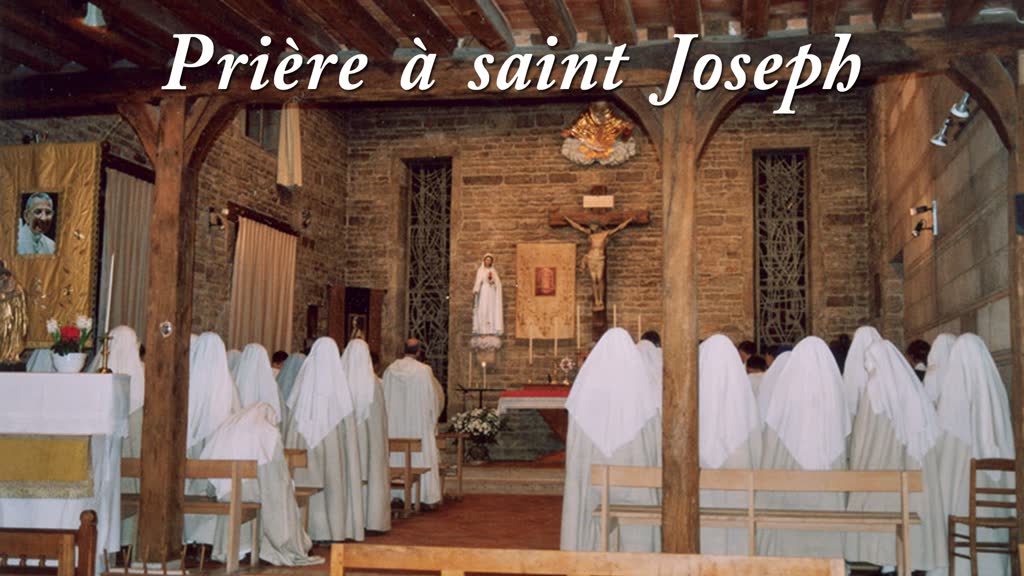 Prière à saint Joseph.