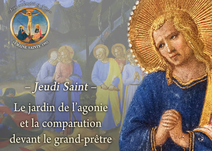 Le jardin de l’agonie et la comparution devant le grand-prêtre.