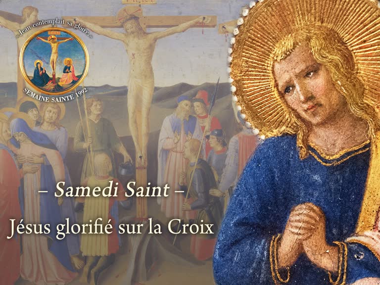 Jésus glorifié sur la Croix.