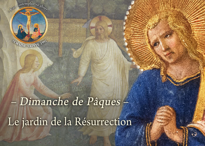 Le jardin de la Résurrection.