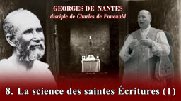 La science des Saintes Écritures (I).